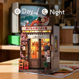Miniature House Model Kit Oishii Kyoto 22 x 13 cm