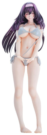 Original Model Statue 1/5 Tomoe Sakura Swimsuit Black Hair Ver. Illustration by Toshi Tsutakaze 32 cm