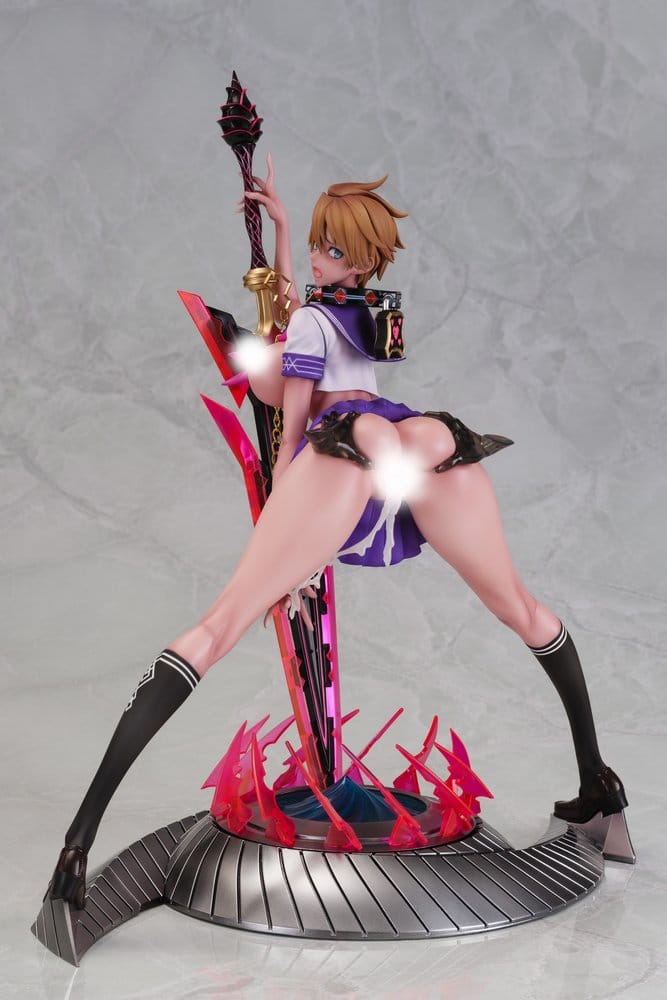 Original Character Mahou Shoujo Series Statue 1/6 Rui Asuka Summer Sailor Uniform Ver. Illustration by Raita 29 cm
