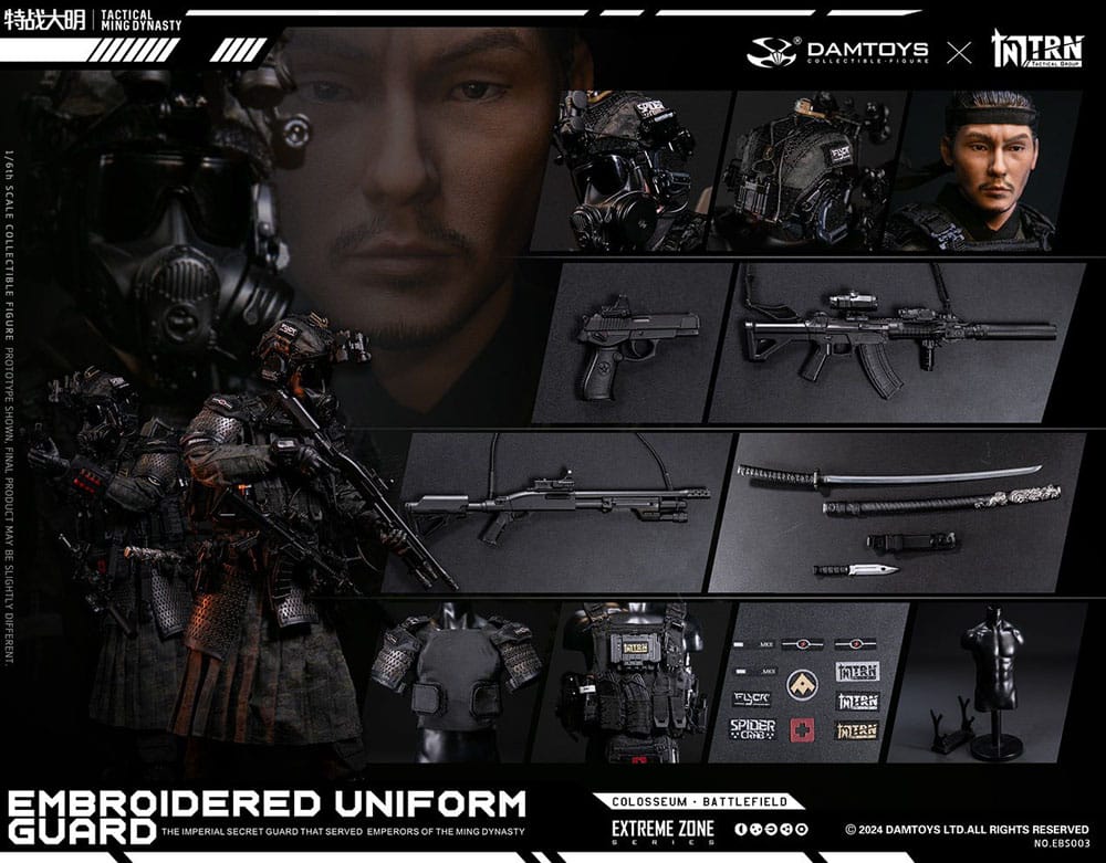 Special Warfare Ming Dynasty Extreme Zone Jinyiwei 28 cm 1/6 Action Figure