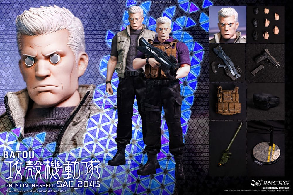 Ghost in the Shell Batou 30 cm 1/6 Action Figure