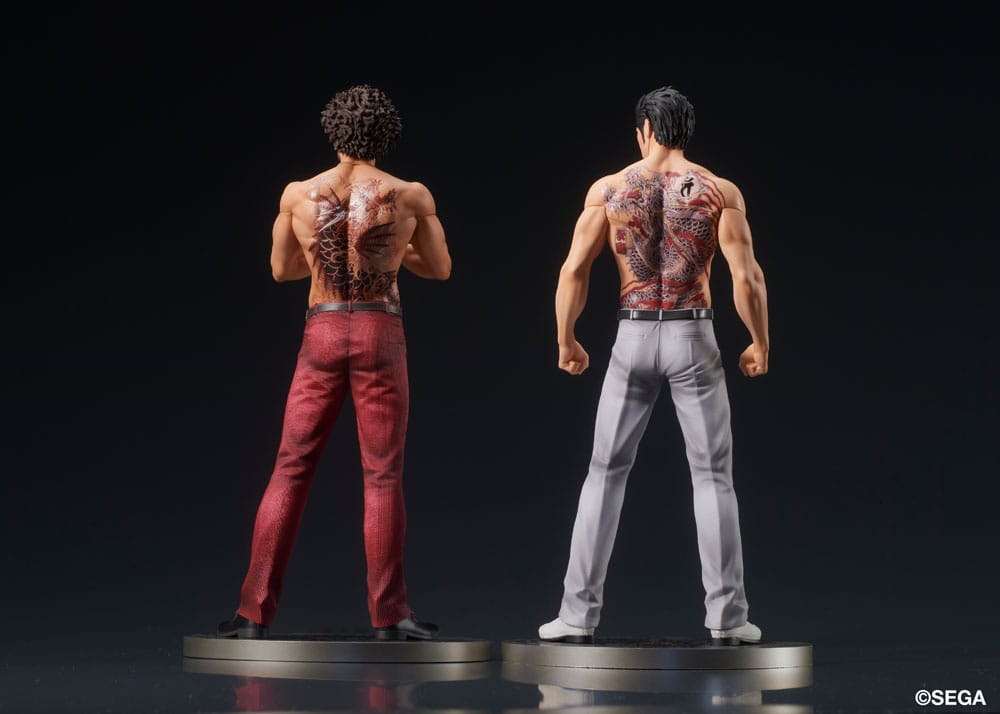 Yakuza Digsta Kazuma Kiryu Fierce Fighting Ver. 17cm PVC Statue