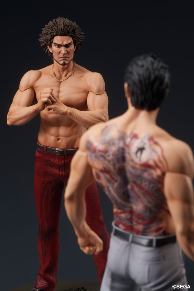 Yakuza Digsta Kazuma Kiryu Fierce Fighting Ver. 17cm PVC Statue