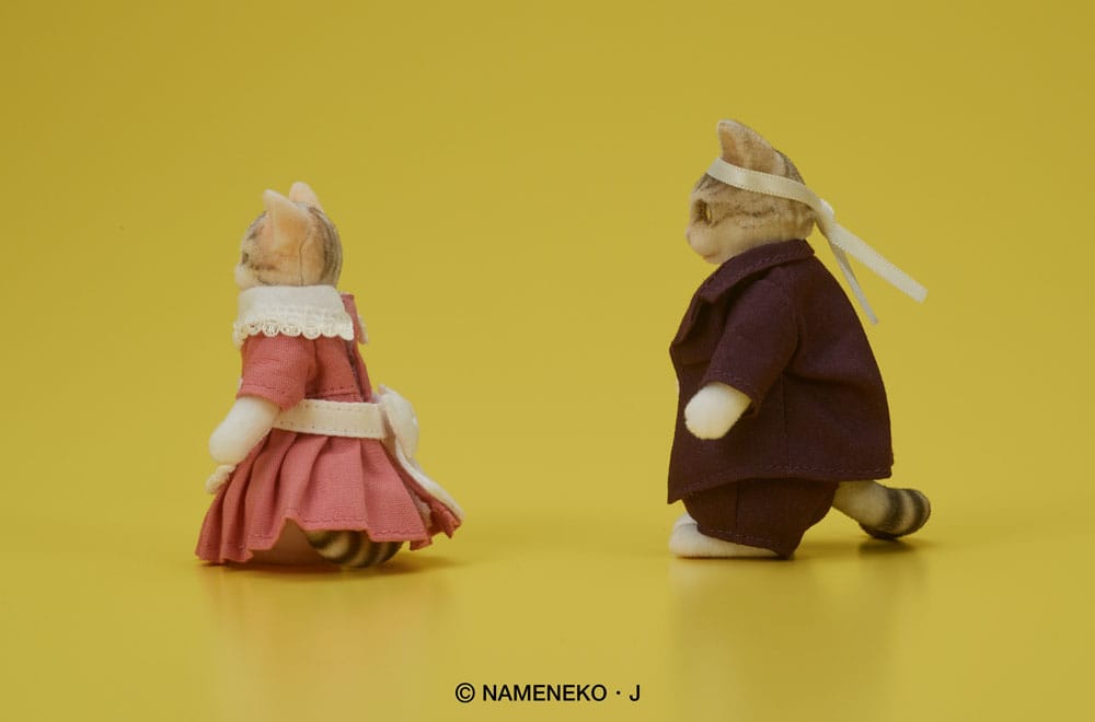 Perlorian Digaction Tamasaburo & Mikeko 7 cm PVC Statue