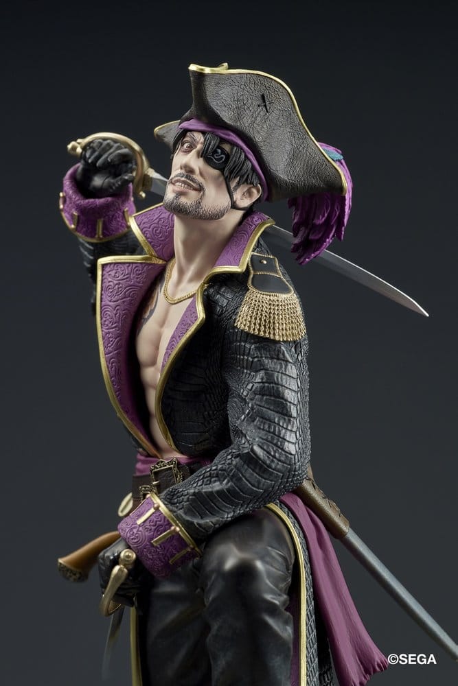 Like a Dragon: Pirate Yakuza in Hawaii DIGSTA PVC Figure Captain Majima (Goro Majima) 18 cm