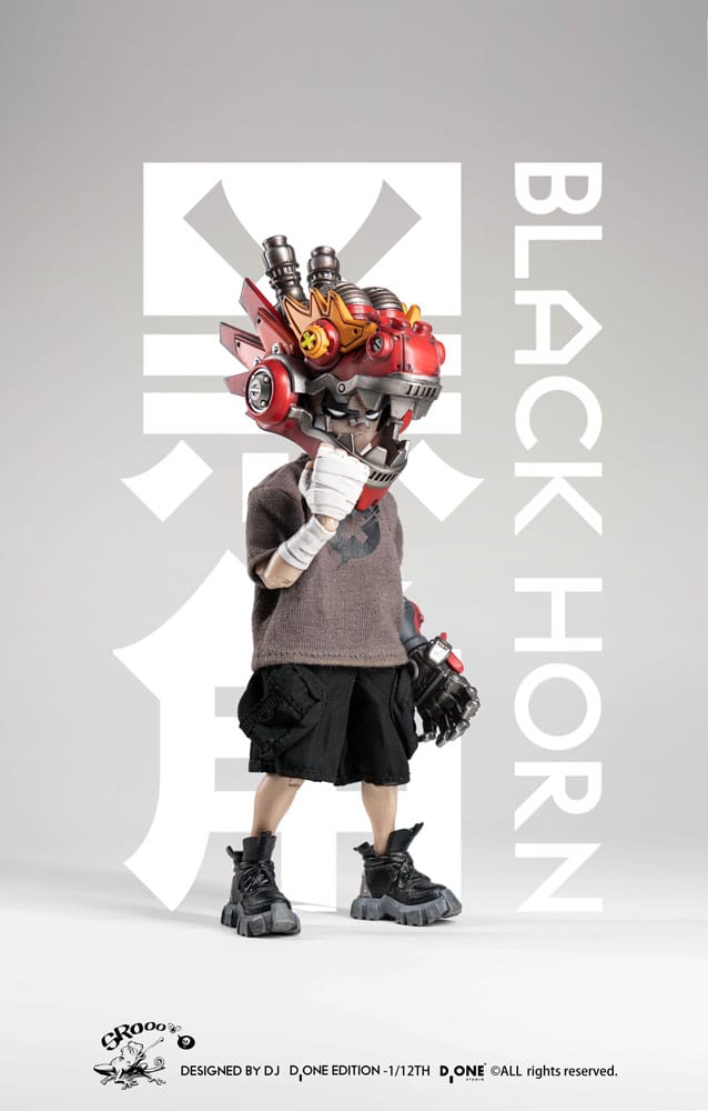 The Circle Black Horn Year of the Loong Limited Edition 16 cm 1/12 Action Figure Kit
