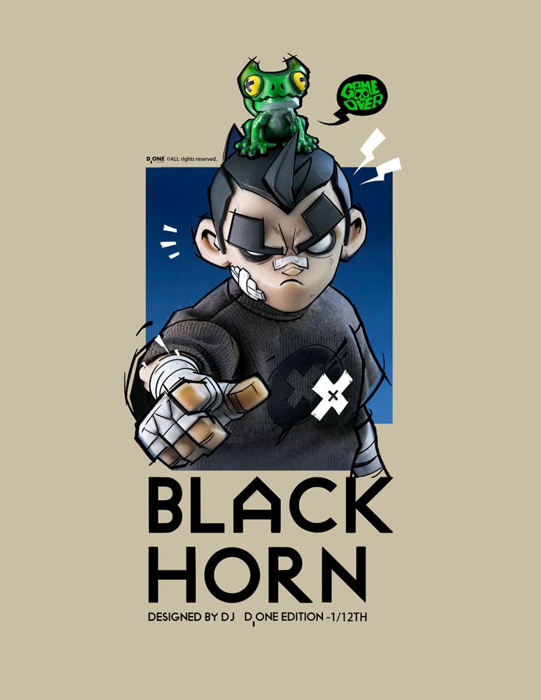 The Circle Black Horn Year of the Loong Limited Edition 16 cm 1/12 Action Figure Kit