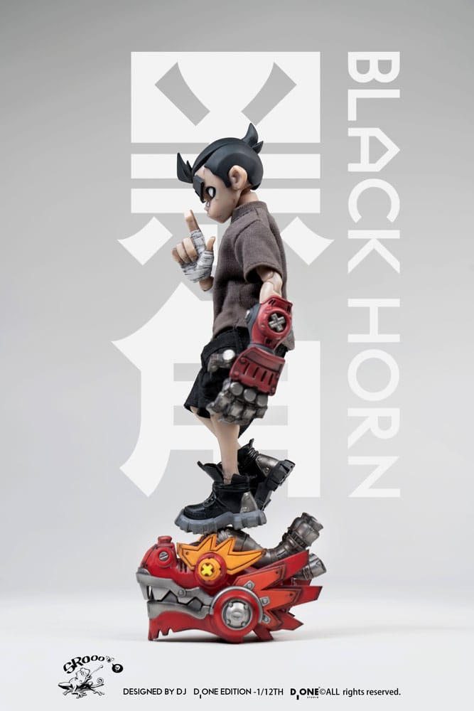 The Circle Black Horn Year of the Loong Limited Edition 16 cm 1/12 Action Figure Kit