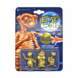 E.T. the Extra-Terrestrial Collector's Set Mini Figures 3-Pack Golden Edition 5 cm