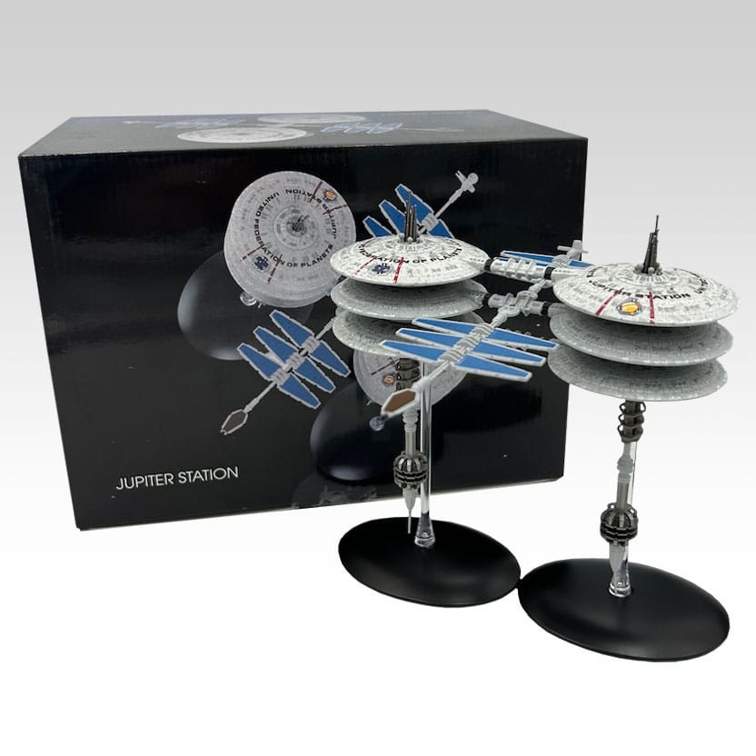 Star Trek Jupiter Station Starship Diecast Mini Replica