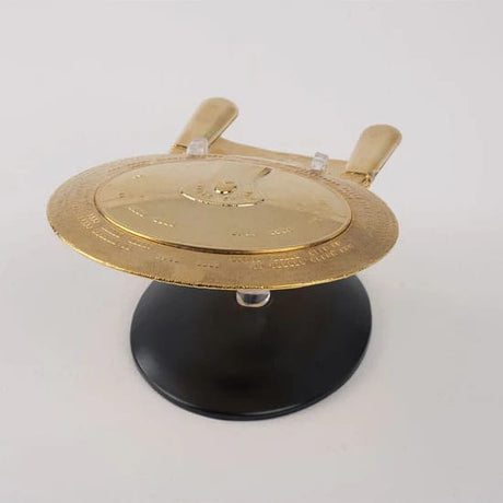 Star Trek: First Contact SP 18K Gold USS Enterprise NCC-1701-D Diecast Mini Replicas