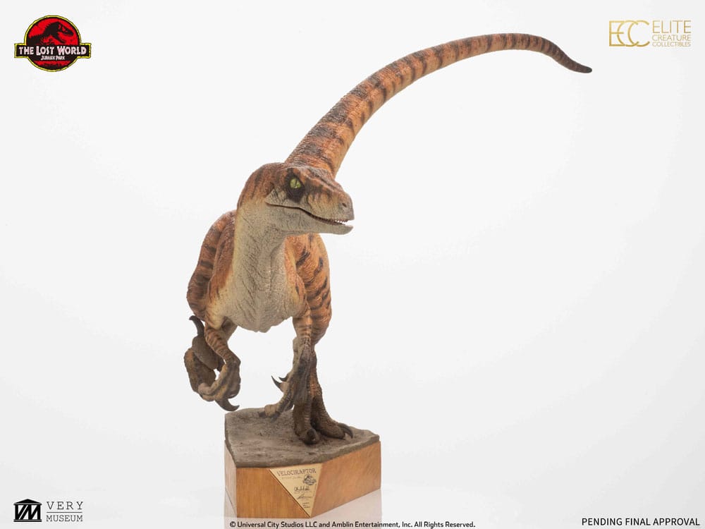 Jurassic Park The Lost World: Jurassic Park Male Velociraptor 63 cm 1/4 Statue
