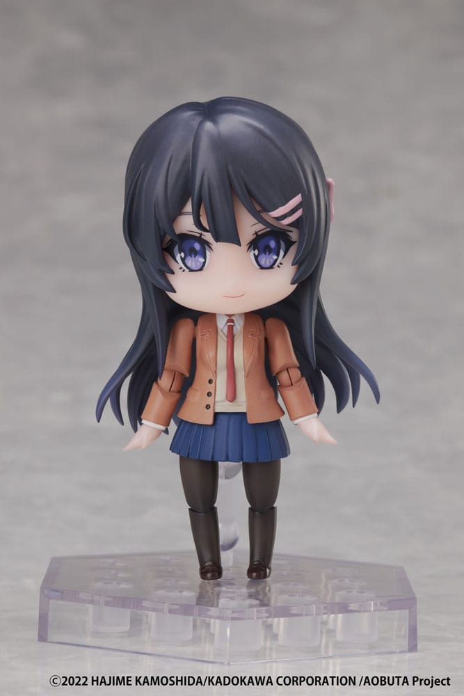 Rascal Does Not Dream of Bunny Girl Senpai Sakurajima 9cm Dform Action Figure