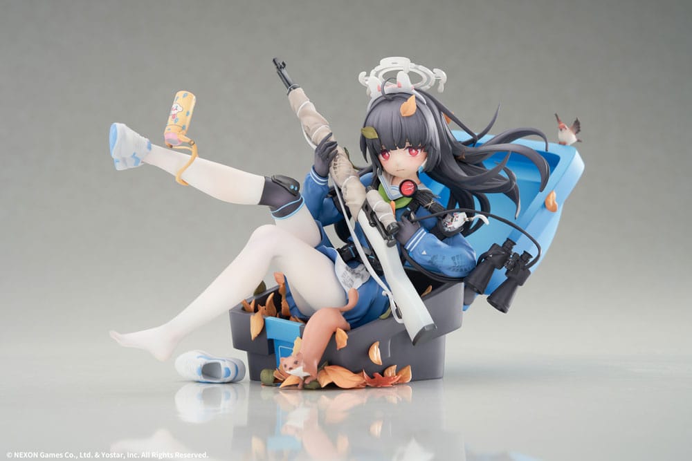 Blue Archive Miyu: Observation of a Timid Person 14cm 1/7 Scale PVC Statue