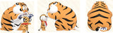 I Am Not Fat Tiger Roaring Love Series Mini Figures 9 cm Display (8)