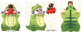 I Am Not Fat Tiger Roaring Love Series Mini Figures 9 cm Display (8)