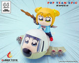 Pop Team Epic Chibi Creature Vinyl Figures 2-Pack POPUKO & PIPIMI: Skeleton Competition Ver.