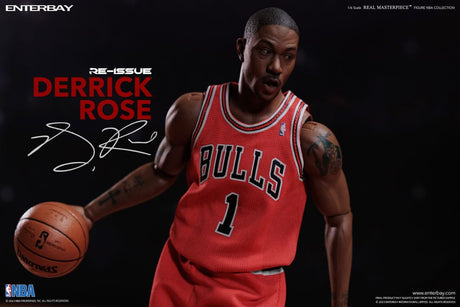 NBA Collection Derrick Rose Limited Retro Edition 30cm 1/6 Scale Real Masterpiece Action Figure
