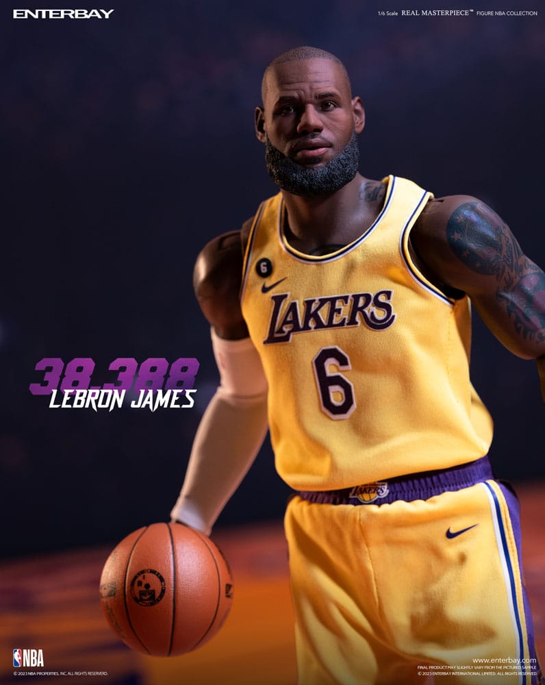 NBA Collection Lebron James Special Edition 30 cm 1/6 Scale Real Masterpiece Action Figure
