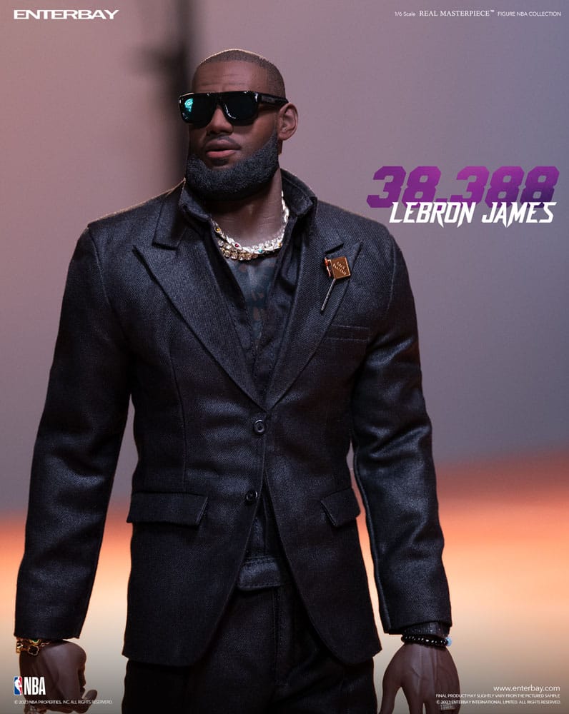 NBA Collection Lebron James Special Edition 30 cm 1/6 Scale Real Masterpiece Action Figure