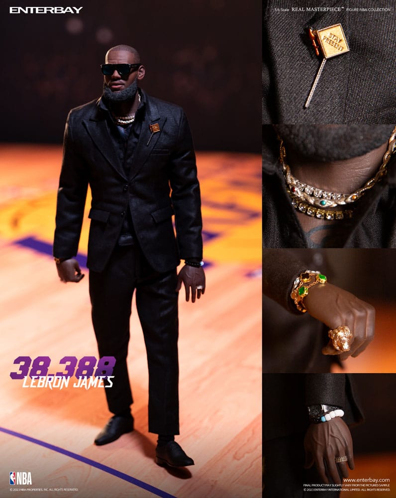 NBA Collection Lebron James Special Edition 30 cm 1/6 Scale Real Masterpiece Action Figure