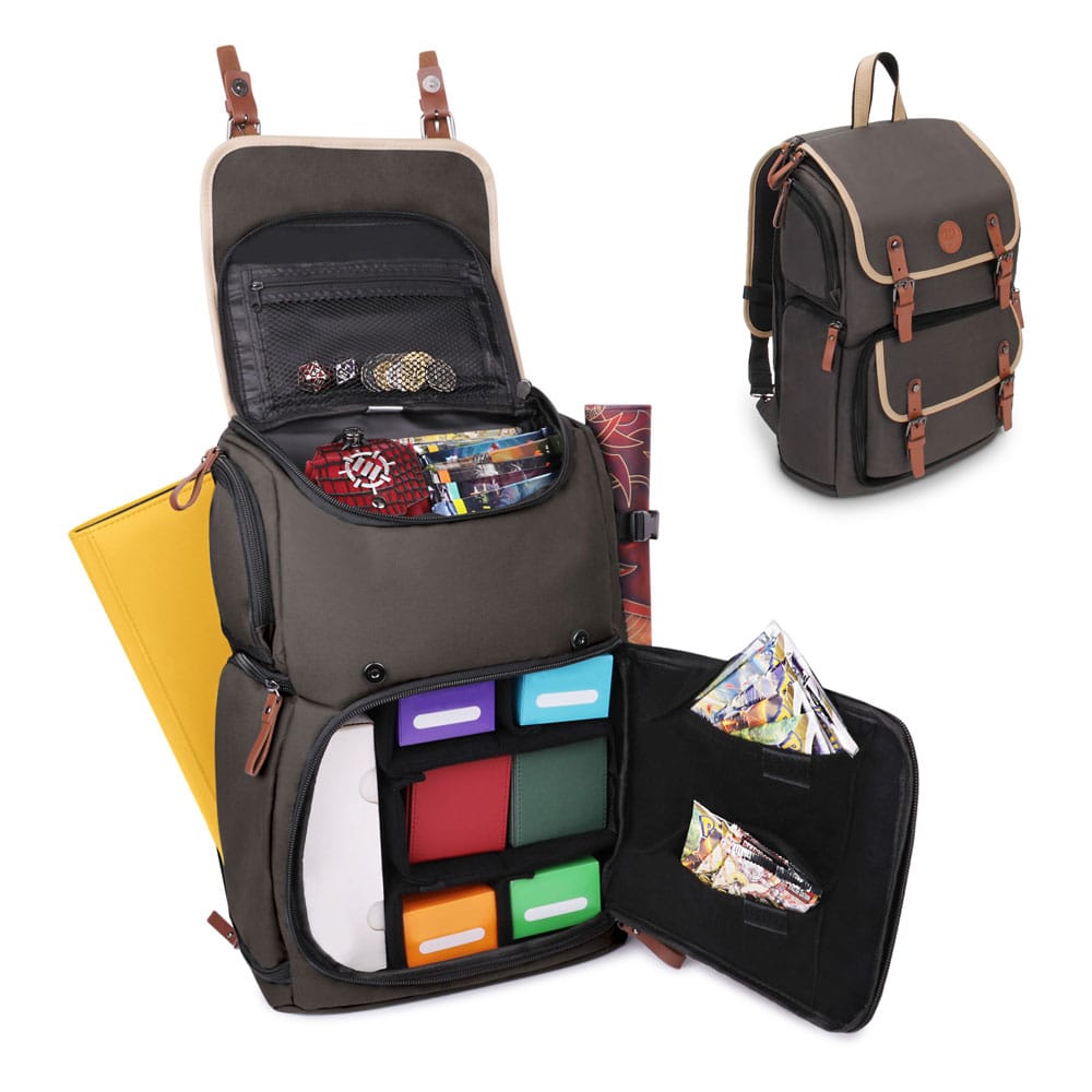 Enhance TCG Series Trading Card Designer Edition Grey Backpack