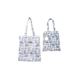 Whisper of the Heart Blue Nostalgia Tote Bag