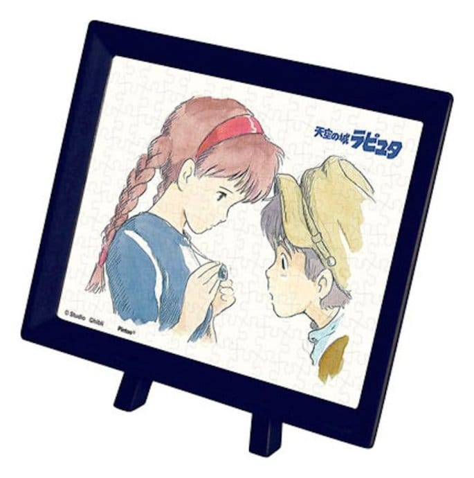 Castle in the Sky Puzzle and easel Sheeta & Pazu (150 Pieces)