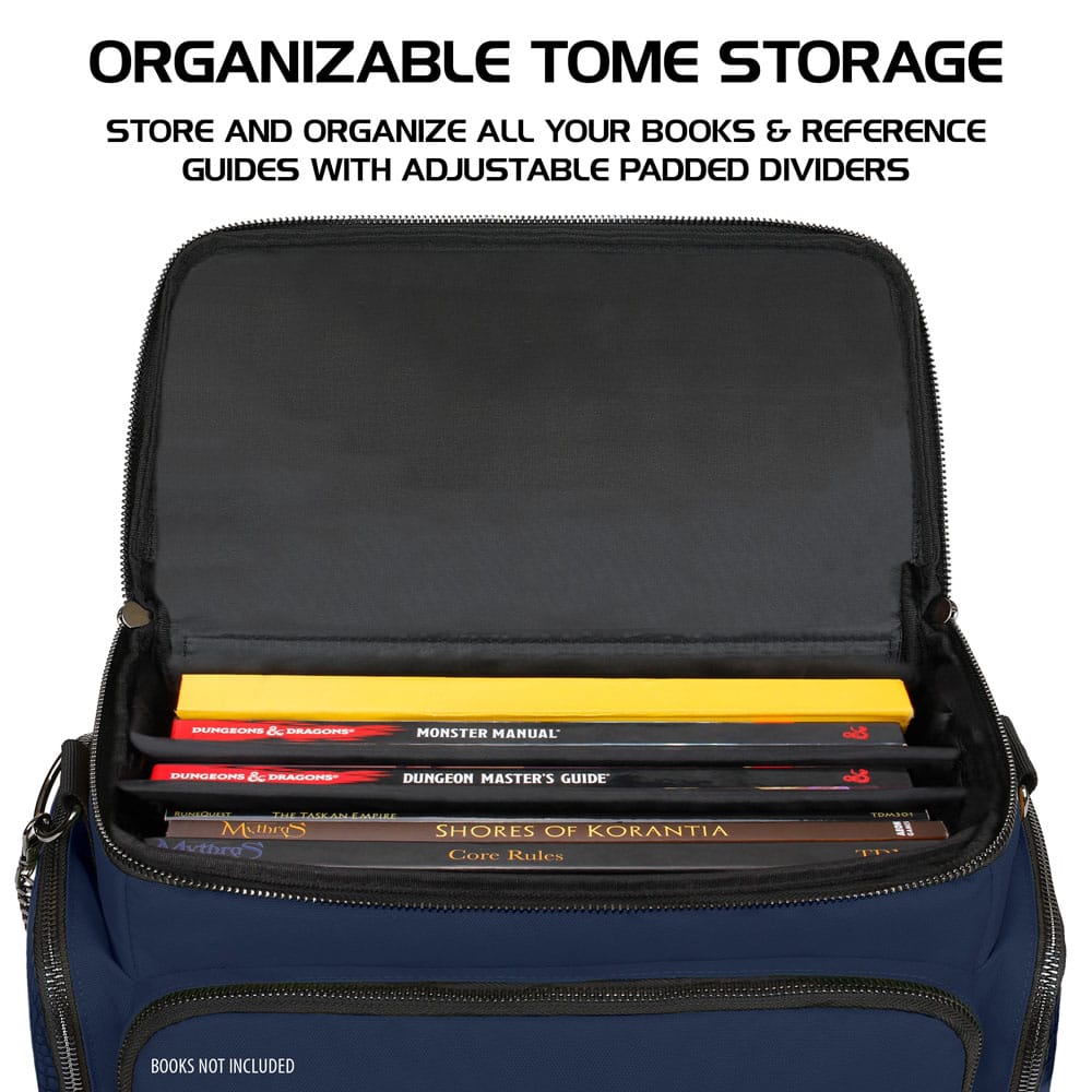 Enhance Tabletop Series Collectors Edition Blue Adventurer's Travel Bag