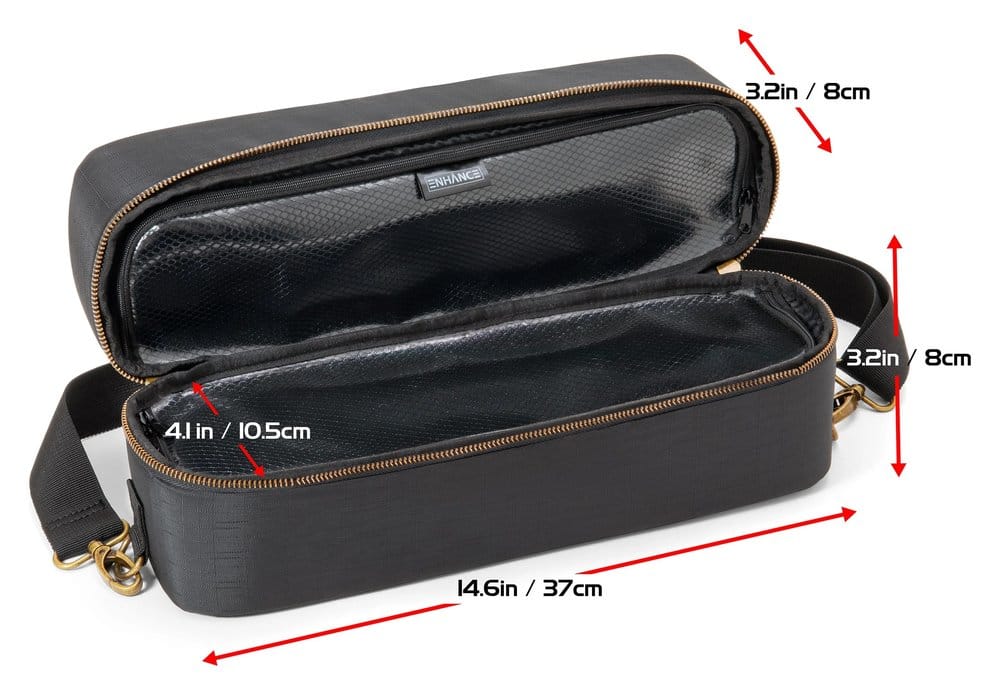 Enhance TCG Series Deckbox and Playmat Bag Black