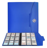 Enhance Binder 9 Pocket Card Binder Blue 30 x 25 x 3 cm