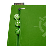 Enhance Tabletop Accessories Roll on a Scroll Dice and Rolling Mat Green