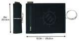 Enhance Tabletop Accessories Roll on a Scroll Dice and Rolling Mat White
