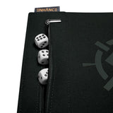 Enhance Tabletop Accessories Roll on a Scroll Dice and Rolling Mat White