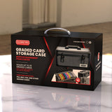Evoretro Trading Card Storage Box for 15 Slabs Gray 33.9 x 13.4 cm