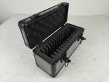 Evoretro Trading Card Storage Box for 15 Slabs Gray 33.9 x 13.4 cm