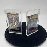 Evoretro Acrylic Display Case 5-Pack for Booster Packs