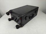 Evoretro Trading Card Luggage Wheeled Case 5-Rows Round Aluminum 56.0 x 35.4 cm