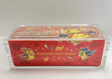 Evoretro Magnetic Acrylic Display Case for Pokémon Center Japanese Special Poncho Pikachu Box