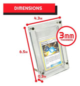Evoretro Acrylic Card Display Stand for PSA Graded Cards 3mm