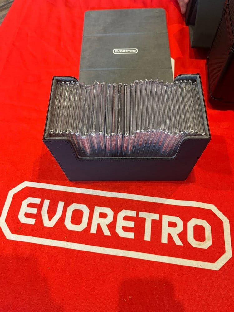 Evoretro Trading Card Magnetic Storage Box for 30 Graded Cards