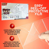 Evoretro PET Protectors 2-Pack for Pokémon 151 Scarlet & Violet Ultra Collection Box