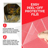 Evoretro PET Protectors 5-Pack for Pokémon Medium Tins 12x8x15cm