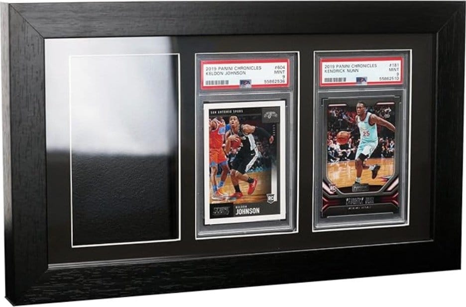 Evoretro Display Frame Card Display Case for 3 Magnetic Case Cards