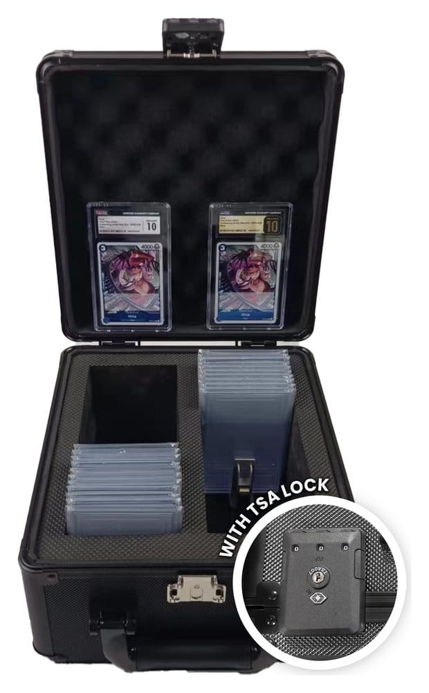 Evoretro Trading Card Storage Box for 60 Cards Black