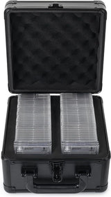 Evoretro Trading Card Storage Box for 60 Cards Gray