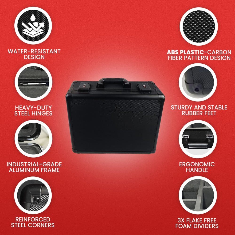 Evoretro Trading Card Storage Box for 120 Cards XL Black