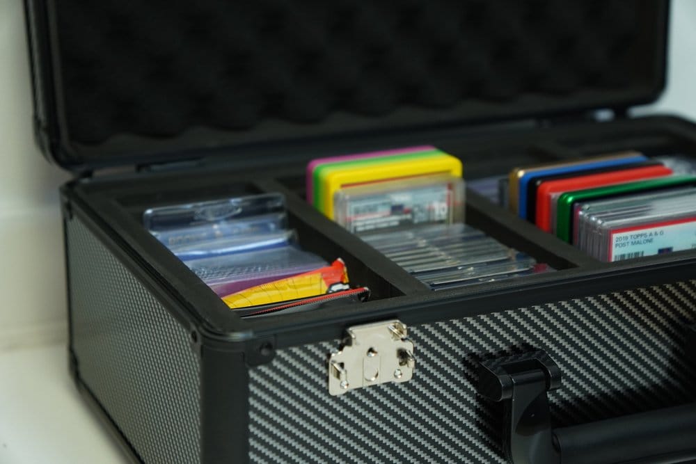 Evoretro Trading Card Storage Box for 120 Cards XL Gray