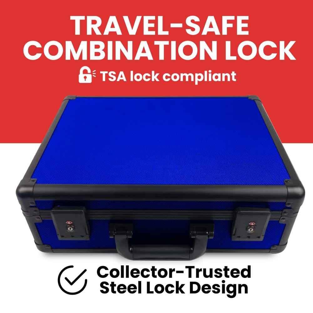 Evoretro Trading Card Storage Box for 120 Cards XL Blue