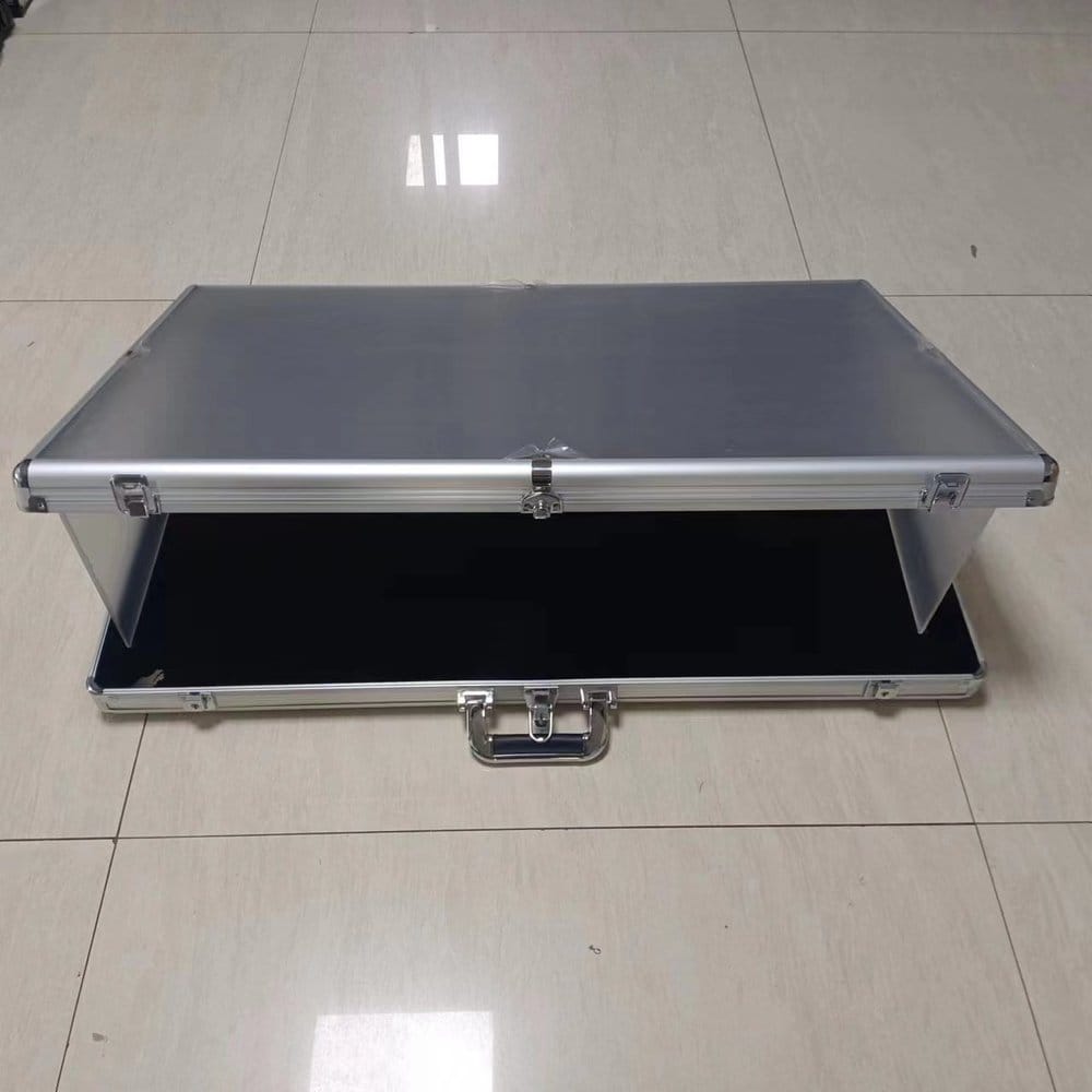 Evoretro Display Showcase 91 x 61 cm Silver